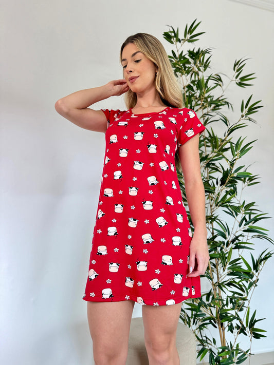 Camisola Comfy Suede Estampada Zoe