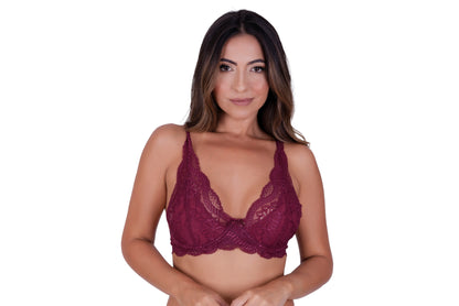 Sutiã Elisa em Renda sem Bojo