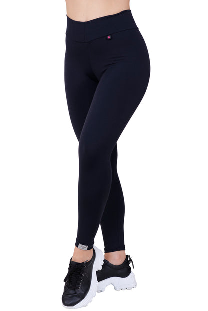 Calça Legging Lisa Básica com Caimento Perfeito