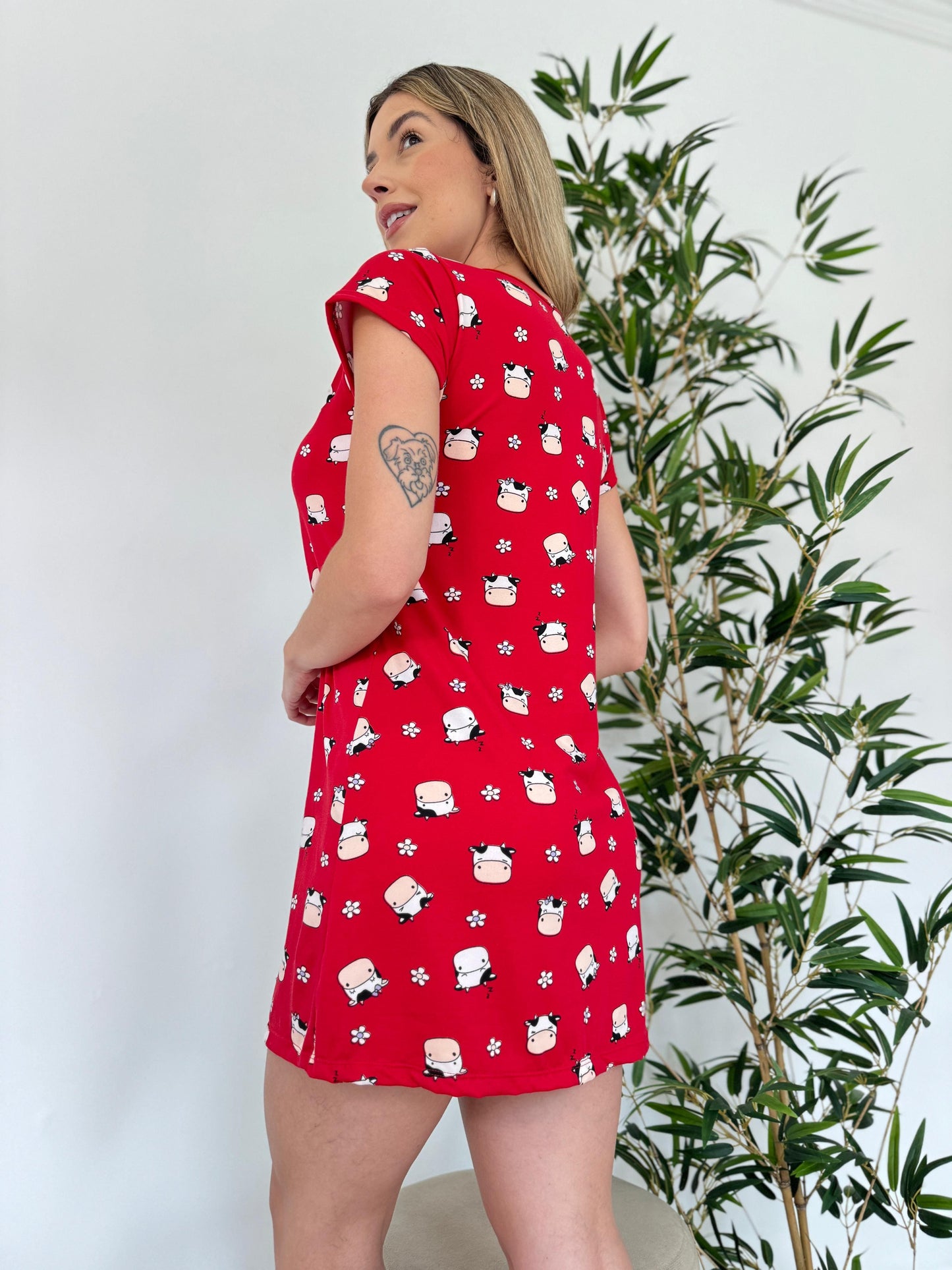 Camisola Comfy Suede Estampada Zoe