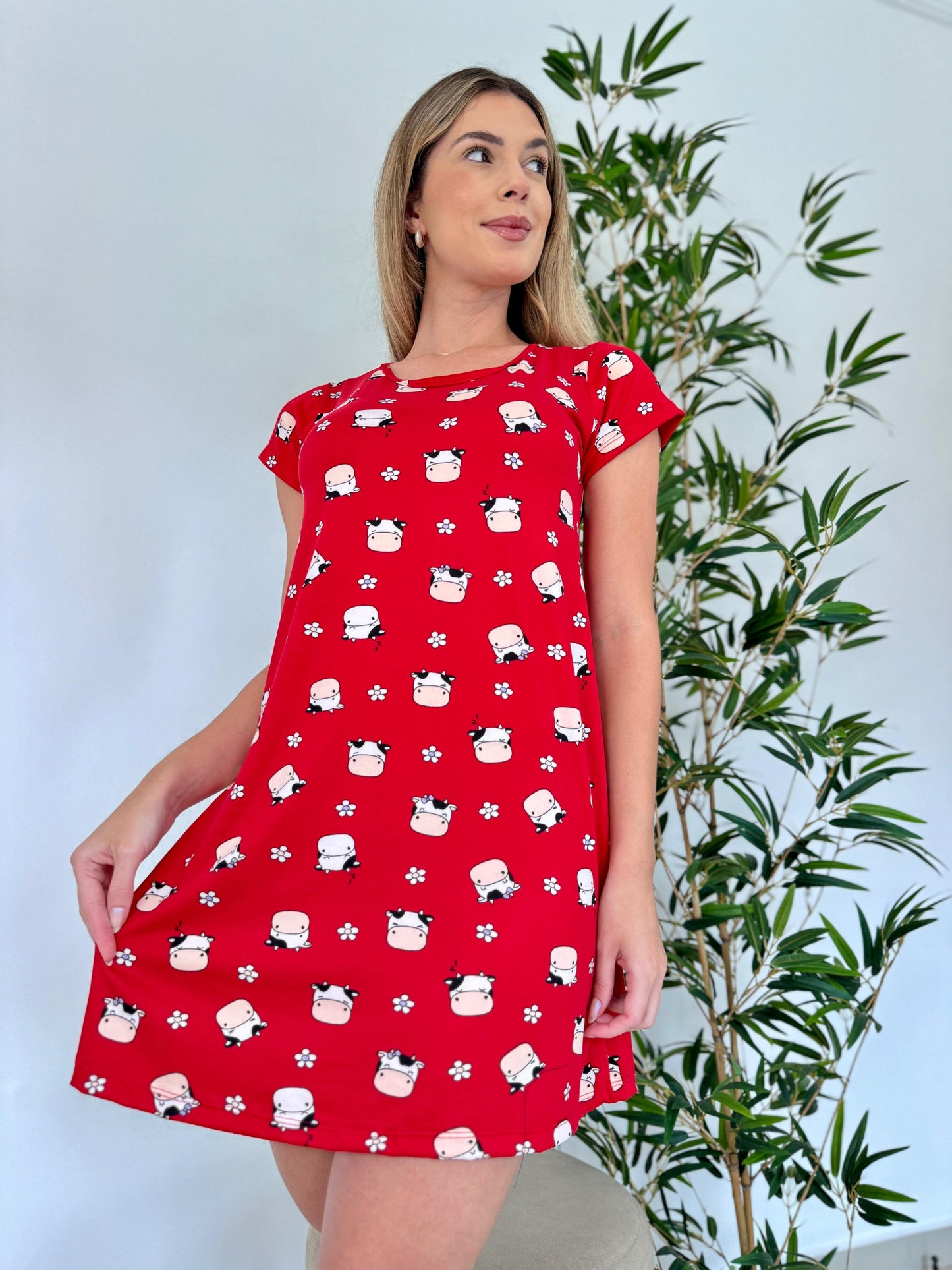 Camisola Comfy Suede Estampada Zoe